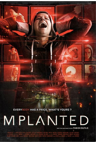 Poster 1 de Filme Implanted (2021)