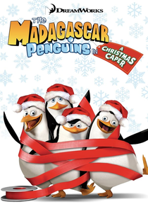 Os Pinguins de Madagascar em uma Missão de Natal - Poster / Capa / Cartaz - Oficial 2