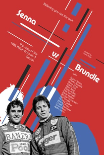 Senna vs Brundle - Poster / Capa / Cartaz - Oficial 1