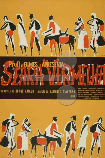 Poster de Filme Seara Vermelha (1964)