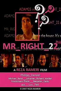Mr_Right_22 - Poster / Capa / Cartaz - Oficial 1