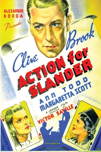 Poster de Filme Calúnia (1937)