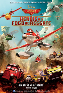 Aviões 2: Heróis do Fogo ao Resgate - Poster / Capa / Cartaz - Oficial 1