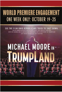 Michael Moore in TrumpLand - Poster / Capa / Cartaz - Oficial 2