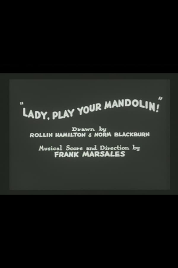  de Curta Lady, Play Your Mandolin! (1931)