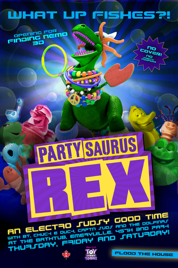 Poster de Curta Curtas Toy Story: Festa-Sauro Rex (2012)