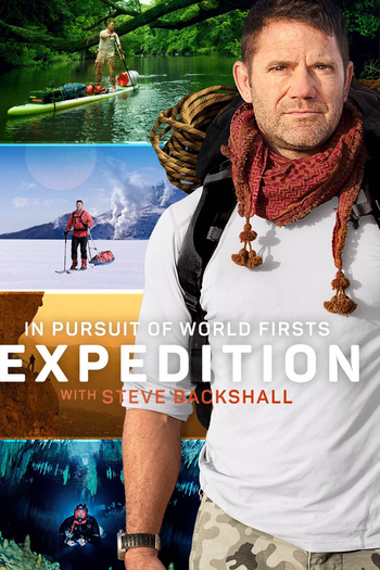 Poster de Série Planeta Desconhecido com Steve Backshall (2019)