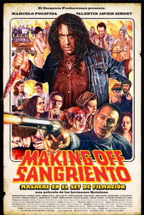 Making Off Sangrento - Masacre en el Set de Filmación - Poster / Capa / Cartaz - Oficial 1