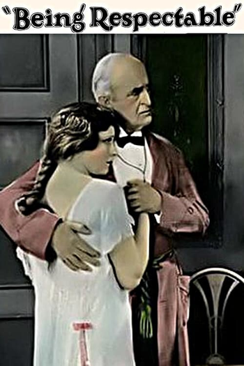 Poster de Filme Being Respectable (1924)