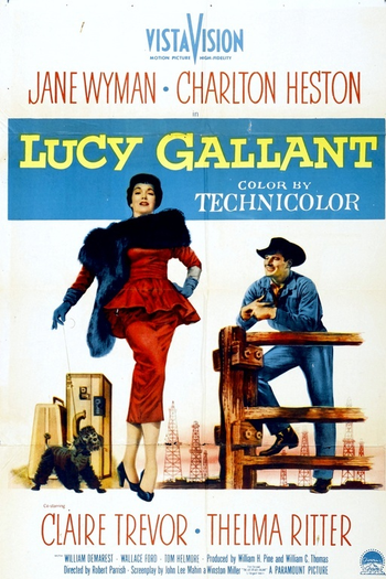 Poster de Filme Lucy Galante (1955)