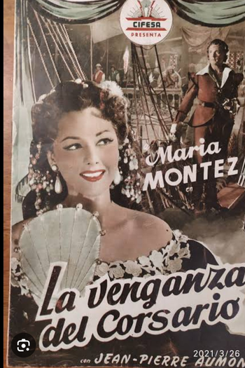 Poster de Filme A Vingança do Corsário (1951)