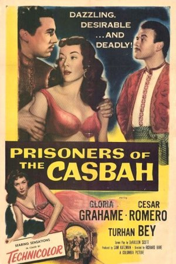 Poster de Filme Prisioneiros de Casbah (1953)