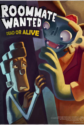 Poster 1 de Curta Roommate Wanted: Dead or Alive (2015)