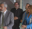 A chegada da comitiva à TVI