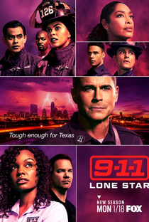 9-1-1: Lone Star (2ª Temporada) - Poster / Capa / Cartaz - Oficial 1