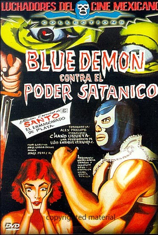 Poster 1 de Filme Blue Demon vs. el Poder Satánico (1966)