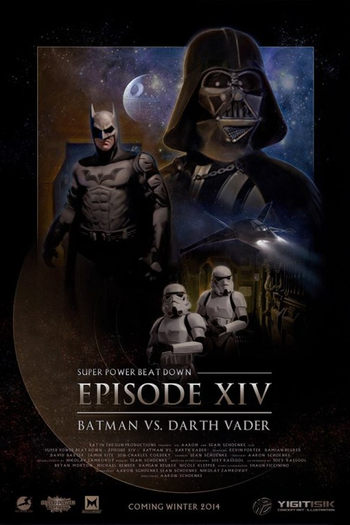  de Curta Batman vs Darth Vader (2014)