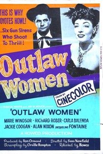 Outlaw Women - Poster / Capa / Cartaz - Oficial 2