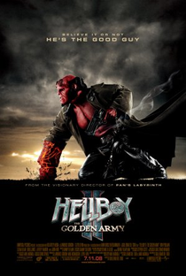 Hellboy II: O Exército Dourado - Poster / Capa / Cartaz - Oficial 1