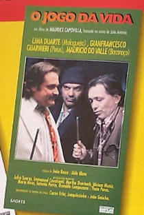 Cartaz Filme Nacional Antigo O Jogo Da Vida Lima Duarte 1977