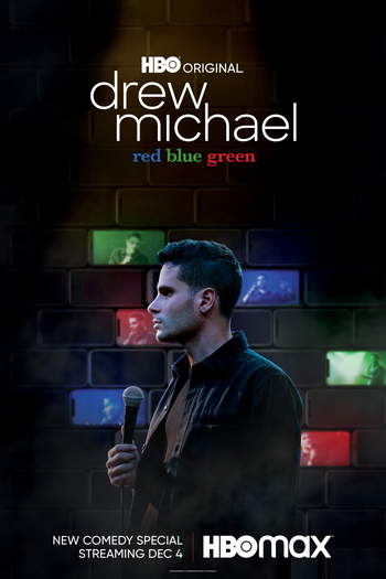 Poster de Filme Drew Michael: Red Blue Green (2021)