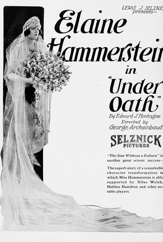 Poster 1 de Filme Under Oath (1922)