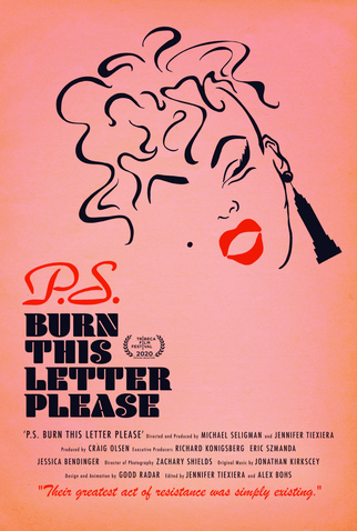 Poster 2 de Filme P.S. Burn This Letter Please (2020)