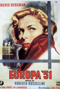 Europa '51 - Poster / Capa / Cartaz - Oficial 3