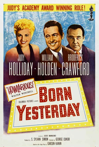 Poster 1 de Filme Nascida Ontem (1950)