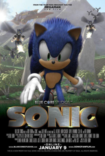 Sonic - Poster / Capa / Cartaz - Oficial 1