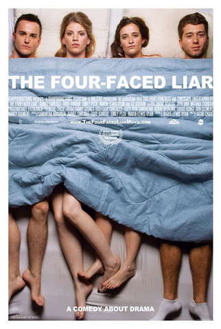 Poster 1 de Filme The Four-Faced Liar (2010)
