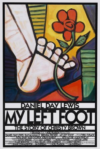 Poster 1 de Filme Meu Pé Esquerdo (1989)