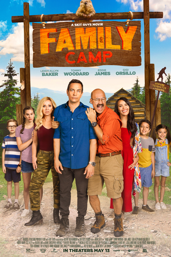Poster de Filme Acampamento em Família (2022)