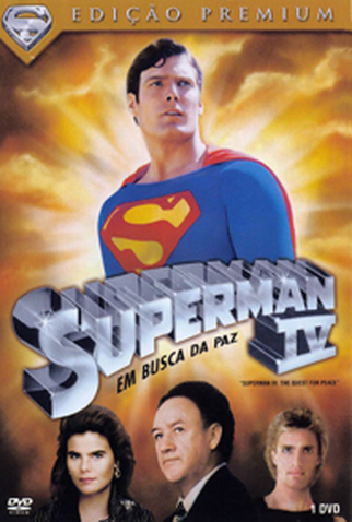 Poster 3 de Filme Superman IV: Em Busca da Paz (1987)