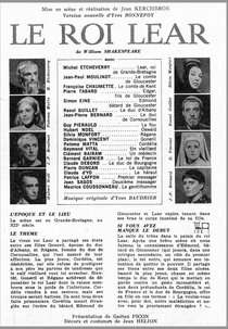 Le Roi Lear (Le Roi Lear)