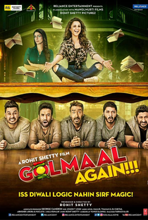 Golmaal Again - Poster / Capa / Cartaz - Oficial 1