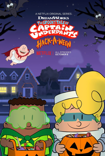 Histórias Assustadoras do Capitão Cueca: Hackeando o Halloween - Poster / Capa / Cartaz - Oficial 1