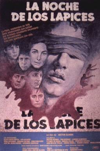 Poster de Filme A Noite dos Lápis (1986)