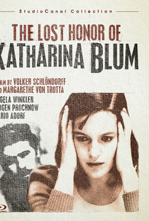 A Honra Perdida de Katharina Blum - Poster / Capa / Cartaz - Oficial 3