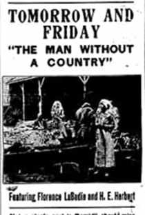 The Man Without a Country - Poster / Capa / Cartaz - Oficial 1