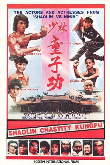 Poster de Filme Shaolin Chastity Kung Fu (1981)
