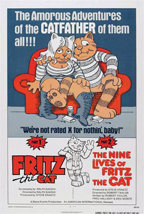 O Gato Fritz - Poster / Capa / Cartaz - Oficial 2