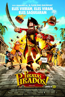 Piratas Pirados! - Poster / Capa / Cartaz - Oficial 3