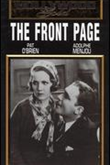  de Filme A Primeira Página (1931)