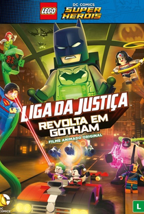Lego Liga da Justiça - Revolta em Gotham - Poster / Capa / Cartaz - Oficial 1