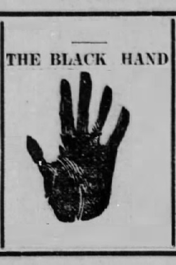 Poster de Curta The Black Hand (1911)
