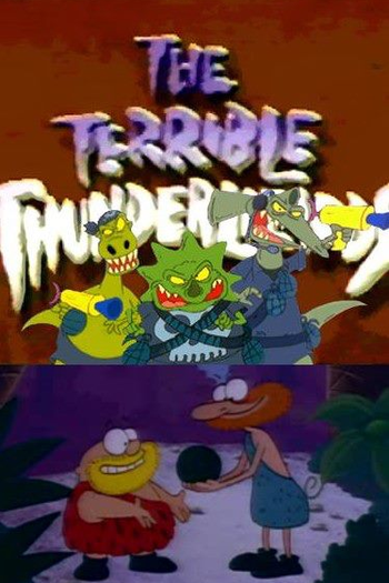 Poster de Série Os Terríveis Thunderlizards (1993)