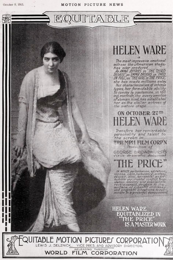 Poster de Filme The Price (1915)