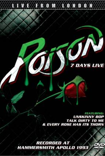 Poison Seven Days Live - Poster / Capa / Cartaz - Oficial 1