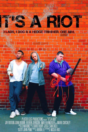Poster de Curta It's a Riot (2014)